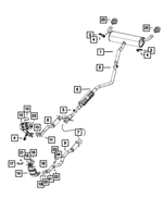 68388823AA - Exhaust: Tailpipe Exhaust Tip, Left for Mopar Image image