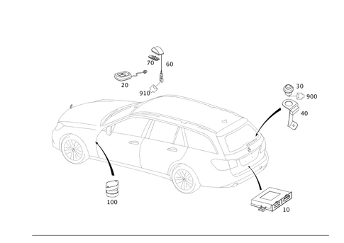 Taxi Additional Parts for 2006 Mercedes-Benz E350 #0