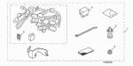 8E10S04A0031 - Accessory Components: FUSE, MINI (3A) for Acura Image