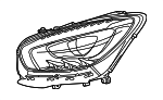 190906400064 - : Headlamp Assembly for Mercedes-Benz Image