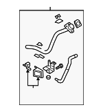 310303V500 - Fuel System: Filler Neck for Hyundai Image