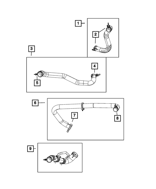 « 4401438 – Cooling : Durite Collier pour Mopar Image »