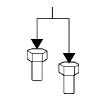 15733970 - Body: Impact Bar Bolt for GM Image