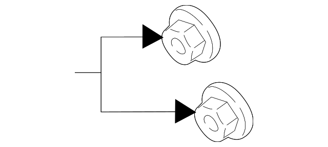 Hinge Nut - Porsche (N-907-611-03)