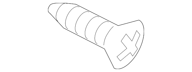 Bracket Screw - Porsche (N-106-795-01)