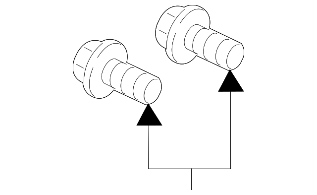 Hinge Bolt - Porsche (N-912-056-01)