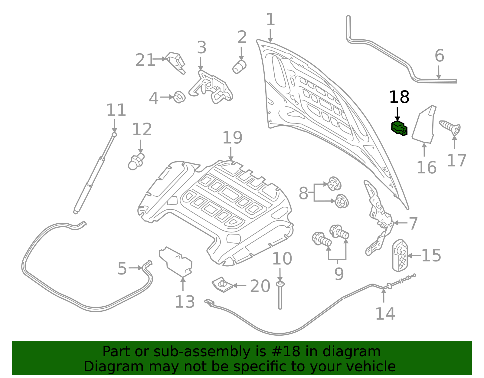Bracket Grommet - Porsche (N-909-946-01)