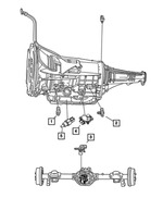 68020004AA - Electrical: Transmission Oil Temp Sensor for Mopar Image