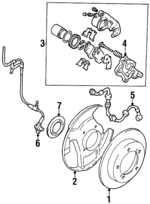 5510260A31999 - : Caliper for Suzuki Image