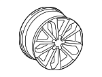 8R0601025BM - : Wheel, Alloy for Audi: Q5, SQ5 Image