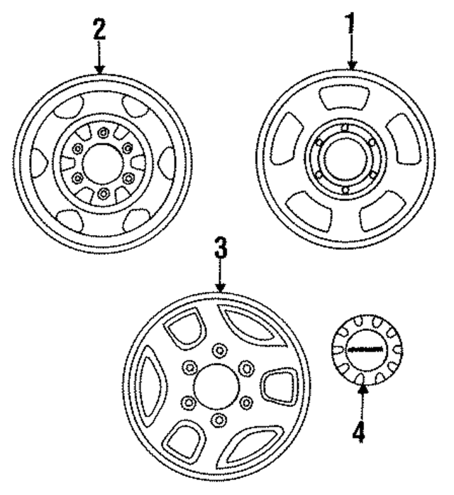 UE5937190A - : Hub Cap for Mazda Image