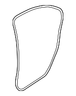 51348194777 - Body: Surround Weather-strip for BMW: 323i, 325i, 325xi Image