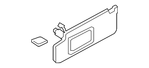 8V7857552AJER8 - : Sun Visor for Audi Image
