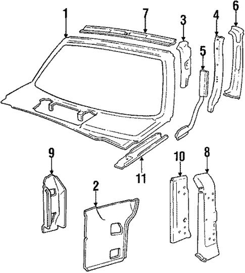 Cowl for 1990 Jaguar XJS #0
