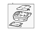68617510AA - Body: Seat Cushion Pad for Mopar Image