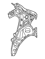 32401616 - Body: Inner Quarter Panel for Volvo: XC40 Image