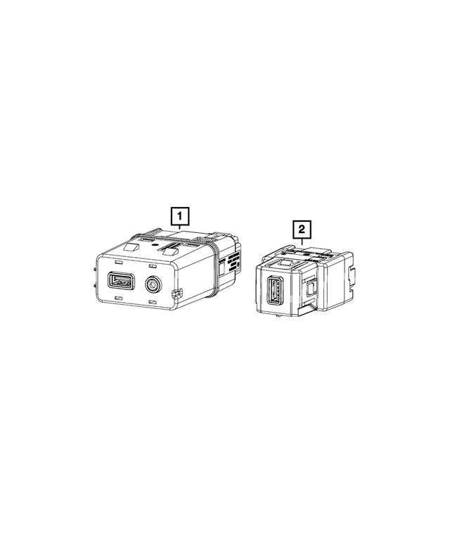 68234655AB - Electrical: Charging Port Usb for Mopar Image image