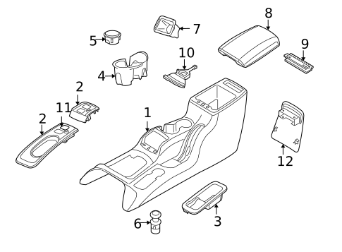 Center for 2007 Jeep Liberty #0