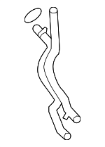 6E121044AE - Cooling System: Tube Assembly for Audi: A6 Quattro, A7 Quattro, A8 Quattro, Q5, S4, S5, SQ5 Image