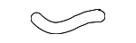 8K0145923F - Belts &amp; Cooling: Radiator Coolant Hose for Audi Image