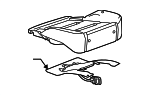 84768518 - Body: Seat Cushion Foam for Cadillac: Escalade ESV | Chevrolet: Silverado 1500, Suburban, Tahoe | GMC: Sierra 1500, Yukon, Yukon XL Image