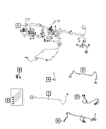 68485279AA - Electrical: Instrument Panel Wiring for Ram: 3500 Image