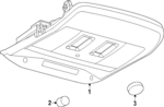 LR173240 - : Overhead Console for Land-Rover Image