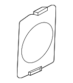 LR123059 - : Shroud Assembly Blank Cover for Land Rover: Defender 110, Defender 130, Defender 90 Image