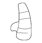 3B1819125 - HVAC: Lever Assembly for Volkswagen: Passat Image