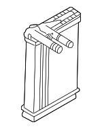 8D1819031C - HVAC: Heater Core for Volkswagen Image