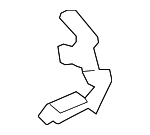 5342050080 - Body: Hinge for Lexus: LS460, LS600h Image