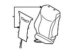 7107447690B5 - Body: Seat Back Cover for Toyota Image