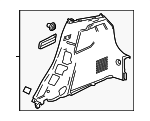 95408356 - Body: Lower Quarter Trim for GM Image