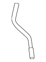 PAD121081B - Cooling System: Vent Hose for Porsche Image