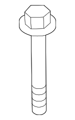 T4K14389 - : Impact Bar Bolt for Jaguar: I-Pace Image