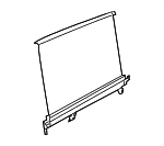 51169122627 - Body: Sunshade for BMW: 745Li, 750Li, 760Li Image