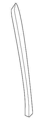 51167013098 - Body: Guide Rail for BMW: 745i, 745Li, 750i, 750Li, 760i, 760Li, Alpina B7 Image