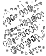 5010050AB - : Output Shaft for Mopar Image