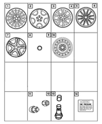 TQ59PAKAB - Wheels, Covers and Jacks: Aluminum Wheel for Chrysler: 300M, Concorde | Dodge: Intrepid Image