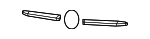 6QM45U00AA - Body: Outer Molding for Mopar Image