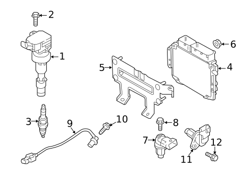 Ignition System for 2019 Hyundai Elantra #0