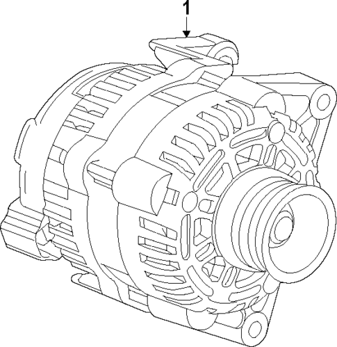 Alternator for 2014 Chevrolet Sonic #0