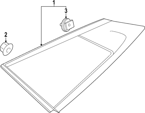 Glass & Hardware for 2025 Kia Sportage #0