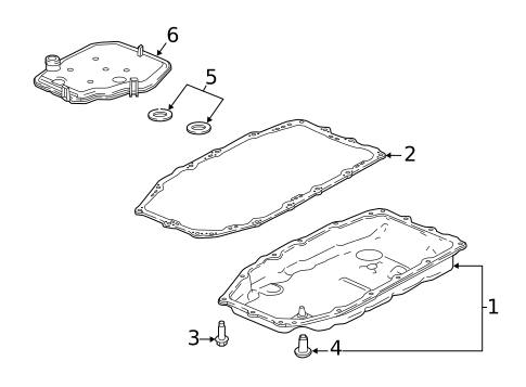 Transmission Components for 2022 Chevrolet Silverado 1500 LTD #7