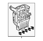 38200SECA04 - Electrical: Fuse Box Main for Acura Image