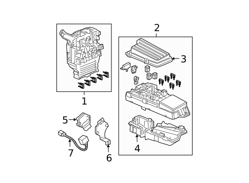 Electrical Components for 2006 Acura TSX #0