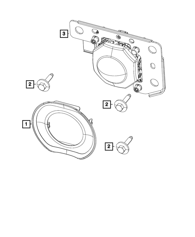 68417920AB - Electrical: Adaptive Speed Control Module Sensor for Mopar Image