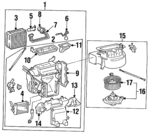 8713033040 - : Blower Assembly for Toyota Image