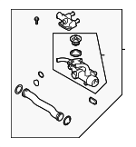 12790477 - Cooling System: Housing Assembly for Saab Image