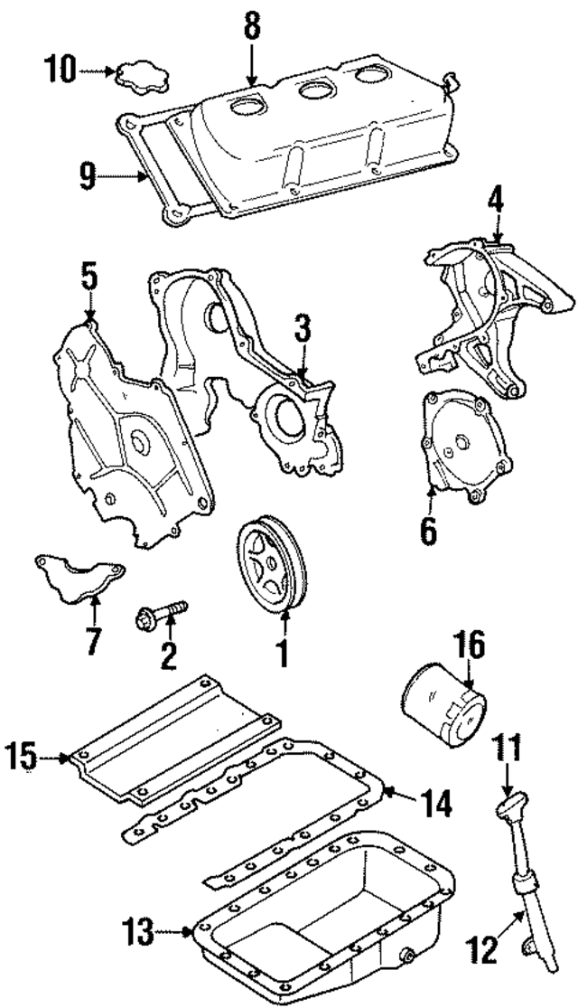 4865215AA - Engine: Filler Cap for Mopar Image